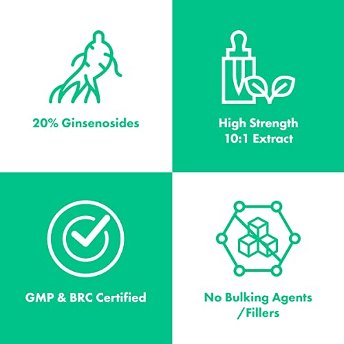 Korean Ginseng 3000mg | 120 High-Strength Capsules