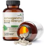 Organic Ashwagandha 3000mg Capsules with Black Pepper