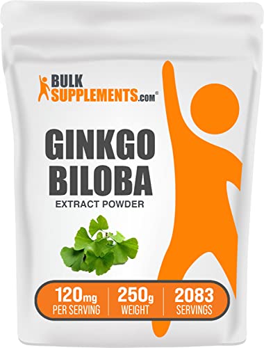 Ginkgo Biloba Extract Powder - Gluten Free 250g