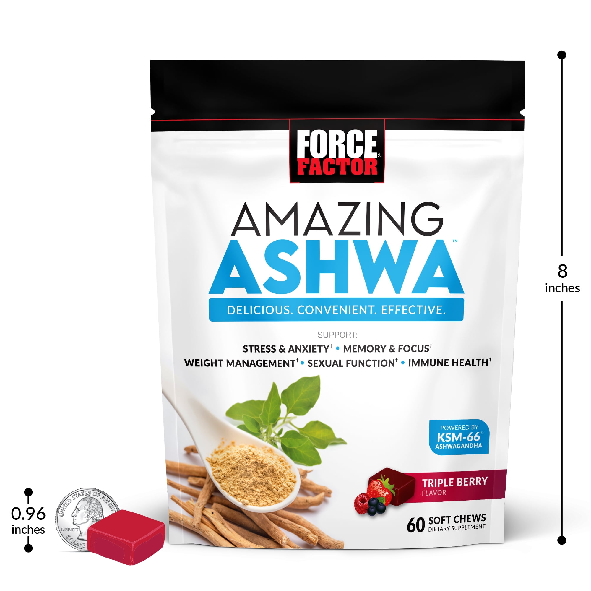 Force Factor Total Beets Soft Chews - Choose Flavor