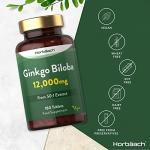 Ginkgo Biloba 12000mg | 180 Vegan Tablets