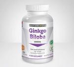 Ginkgo Biloba 6000mg Vegan Tablets - 365 Count