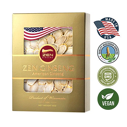 Wisconsin Ginseng Slices for Energy & Focus