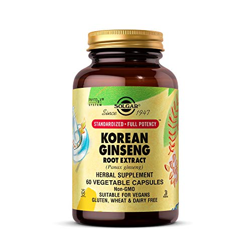 Korean Ginseng Root Extract, 60 Veggie Capsules