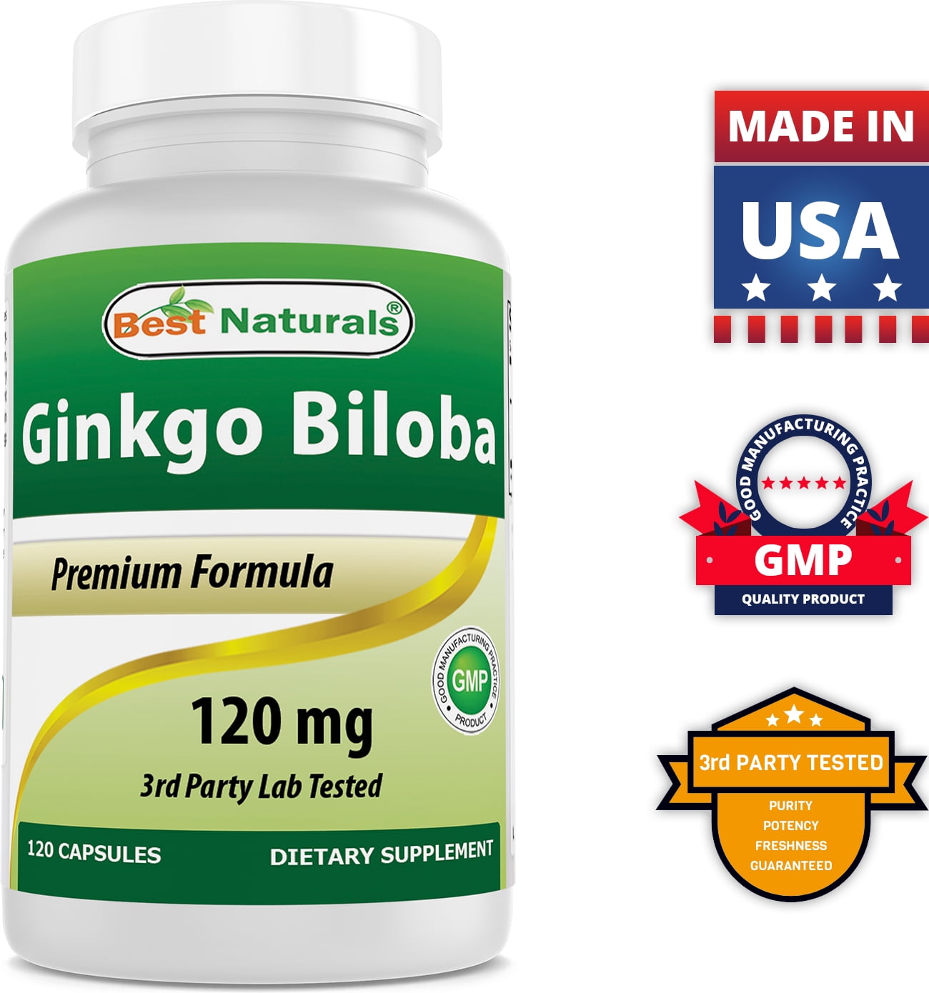 Ginkgo Biloba 120 mg – 120 Capsules