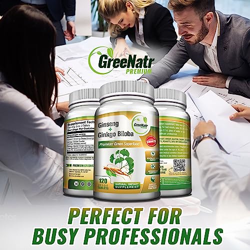 Panax Ginseng & Ginkgo Biloba Energy Tablets