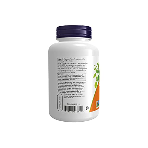 Ginkgo Biloba 120 mg - Double Strength Veg Capsules