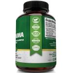 Organic Ashwagandha Capsules for Stress Relief 120ct
