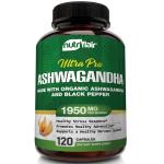Organic Ashwagandha Capsules for Stress Relief 120ct