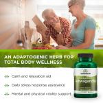 Swanson Ashwagandha Capsules for Stress Relief and Energy