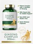Carlyle Ginseng Extract Complex – 200 Capsules