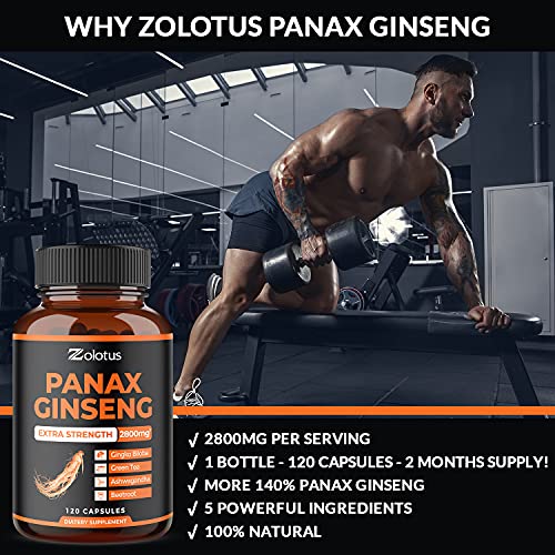 Korean Red Panax Ginseng & Ginkgo Biloba Blend