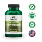 Swanson Ashwagandha Capsules for Stress Relief and Energy