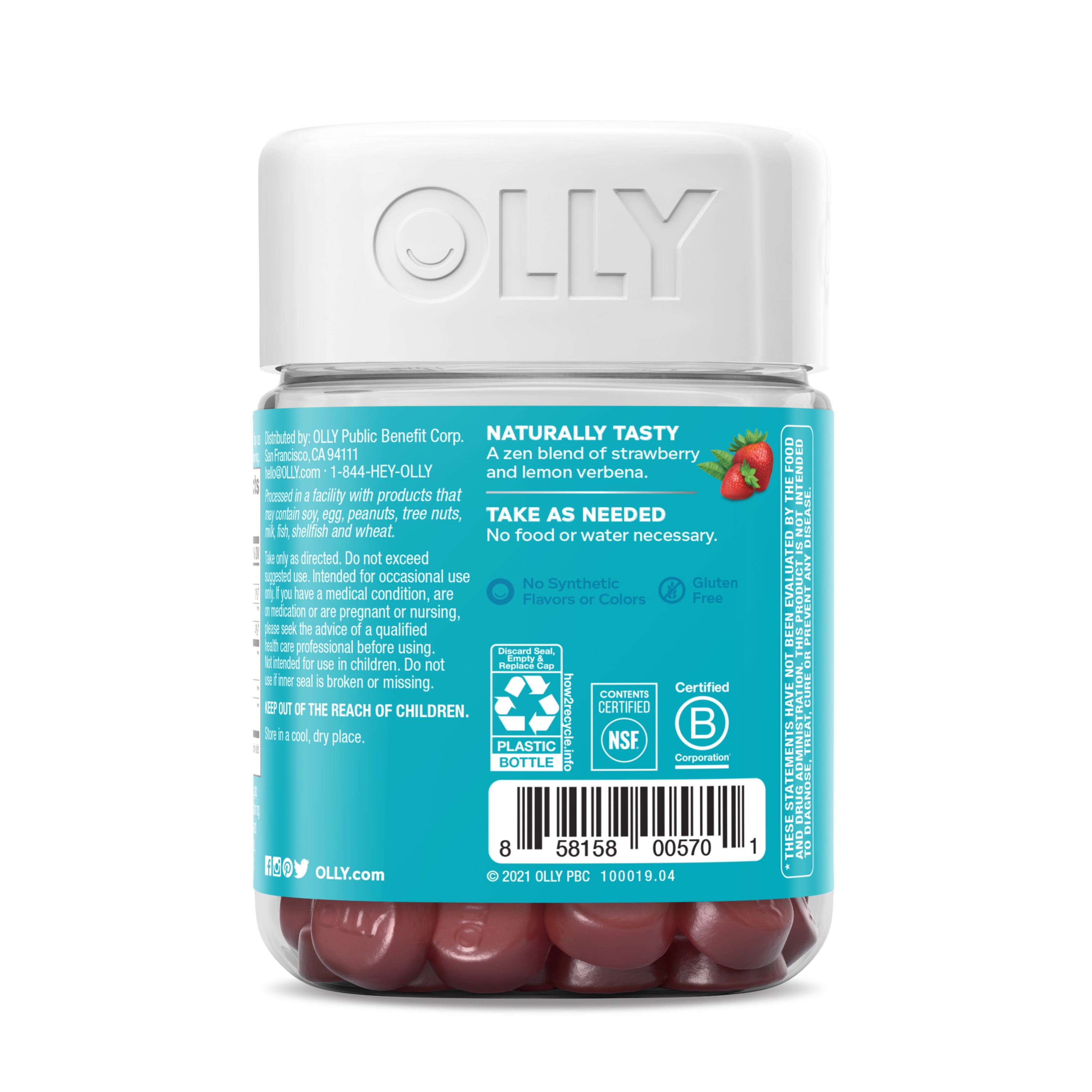 Stress Relief Gummies with GABA and L-Theanine