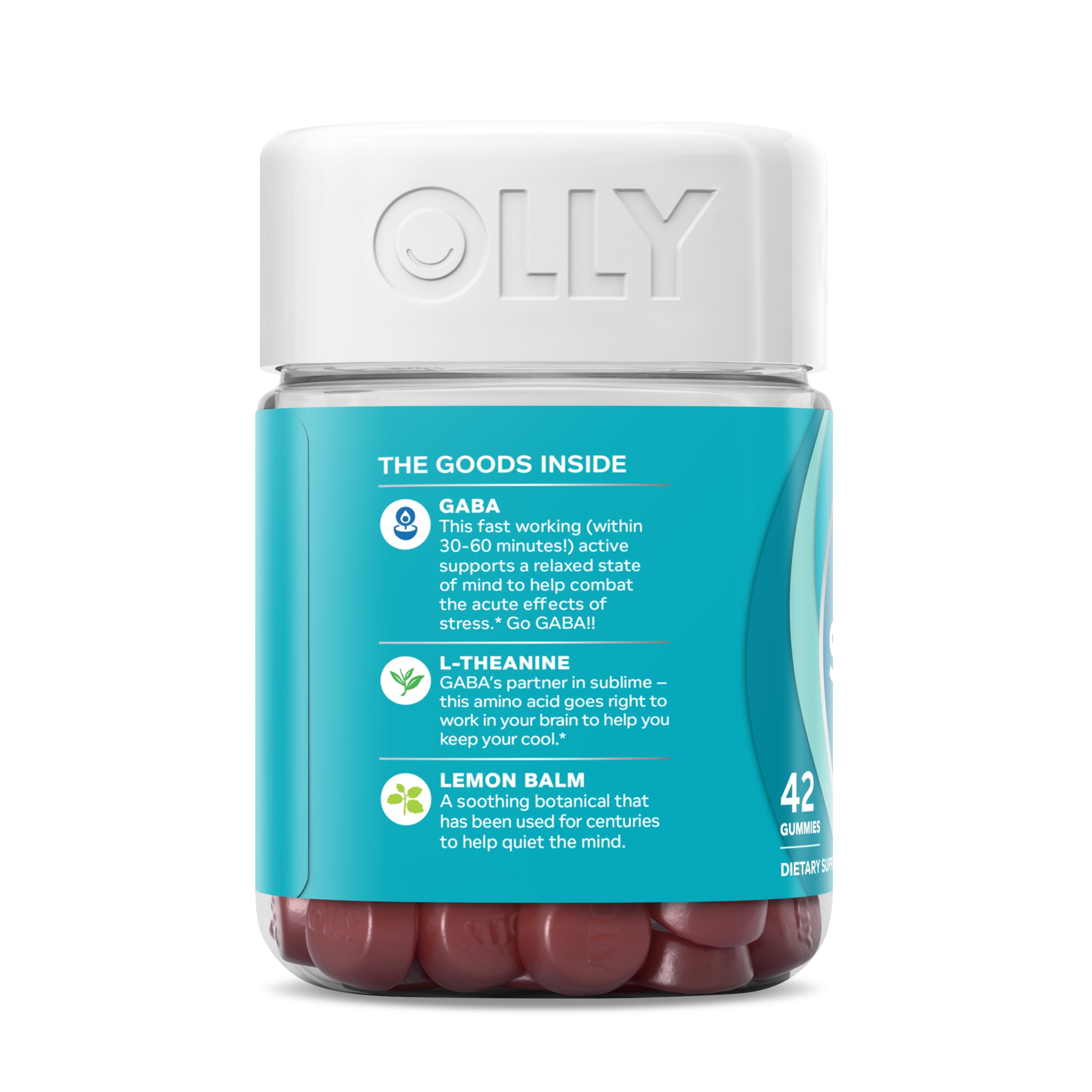 Stress Relief Gummies with GABA and L-Theanine