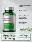 Horbaach American Ginseng 1800 mg - 200 Capsules