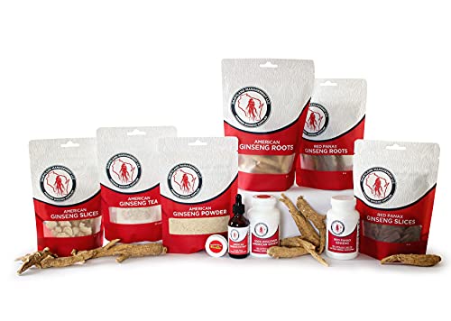Natural Red Panax Ginseng Powder for Energy and Vitality
