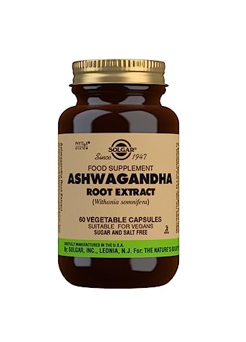 Solgar Ashwagandha Root Extract Capsules - 60 Count