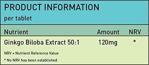 Ginkgo Biloba 6000mg for Memory and Focus