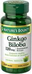 Nature's Bounty Ginkgo Biloba 120 mg, 100 Capsules