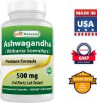 Ashwagandha Capsules for Stress Relief and Mood