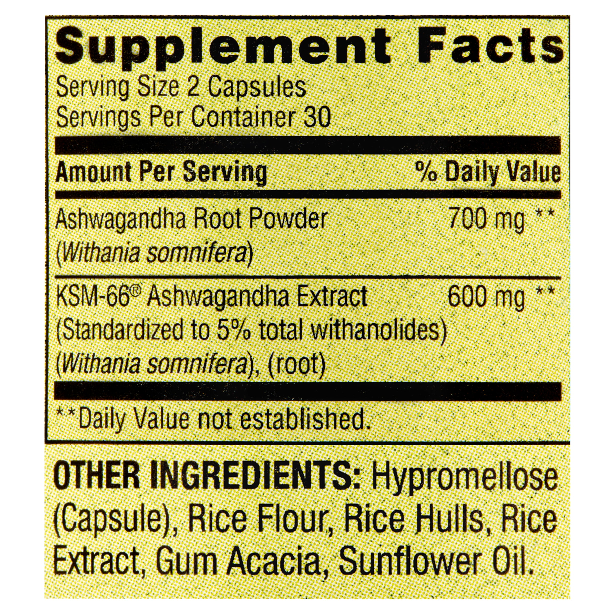 Spring Valley Extra Strength Ashwagandha - 2 Pack