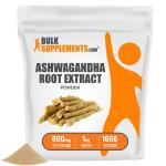 BulkSupplements Ashwagandha Extract Powder for Relaxation