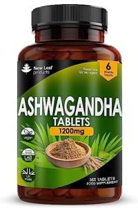 Ashwagandha 1200 mg - 365 Vegan Tablets