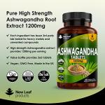 Ashwagandha 1200 mg - 365 Vegan Tablets