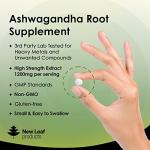 Ashwagandha 1200 mg - 365 Vegan Tablets