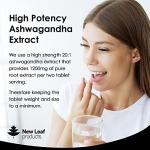 Ashwagandha 1200 mg - 365 Vegan Tablets