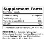 Spring Valley Zinc & Vitamin D Capsules, 150 Count