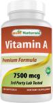 Best Naturals Vitamin A 25000 IU Softgels