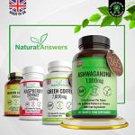 High Strength Vegan Ashwagandha 1000mg Tablets