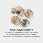 Organic Ashwagandha KSM-66 Vegan Capsules 550mg