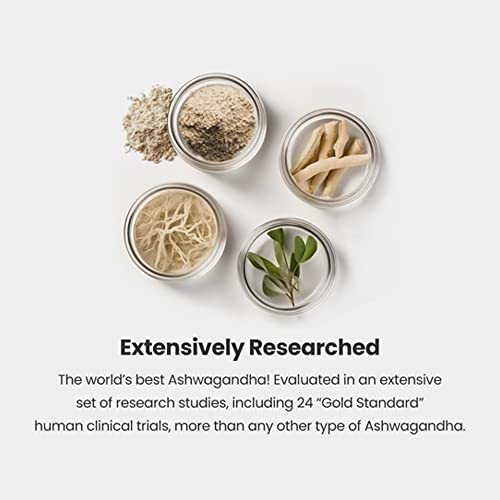 Organic Ashwagandha KSM-66 Vegan Capsules 550mg