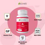 EZ Melts Vitamin A 5,000 IU, Sugar-Free