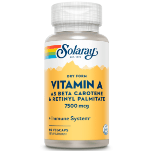 Solaray Vitamin A 25,000 IU - 60 VegCaps