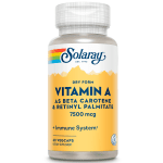 Solaray Vitamin A 25,000 IU - 60 VegCaps