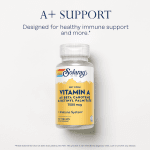 Solaray Vitamin A 25,000 IU - 60 VegCaps