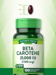 Nature's Truth 25,000 IU Beta Carotene Softgels