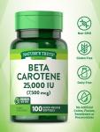 Nature's Truth 25,000 IU Beta Carotene Softgels