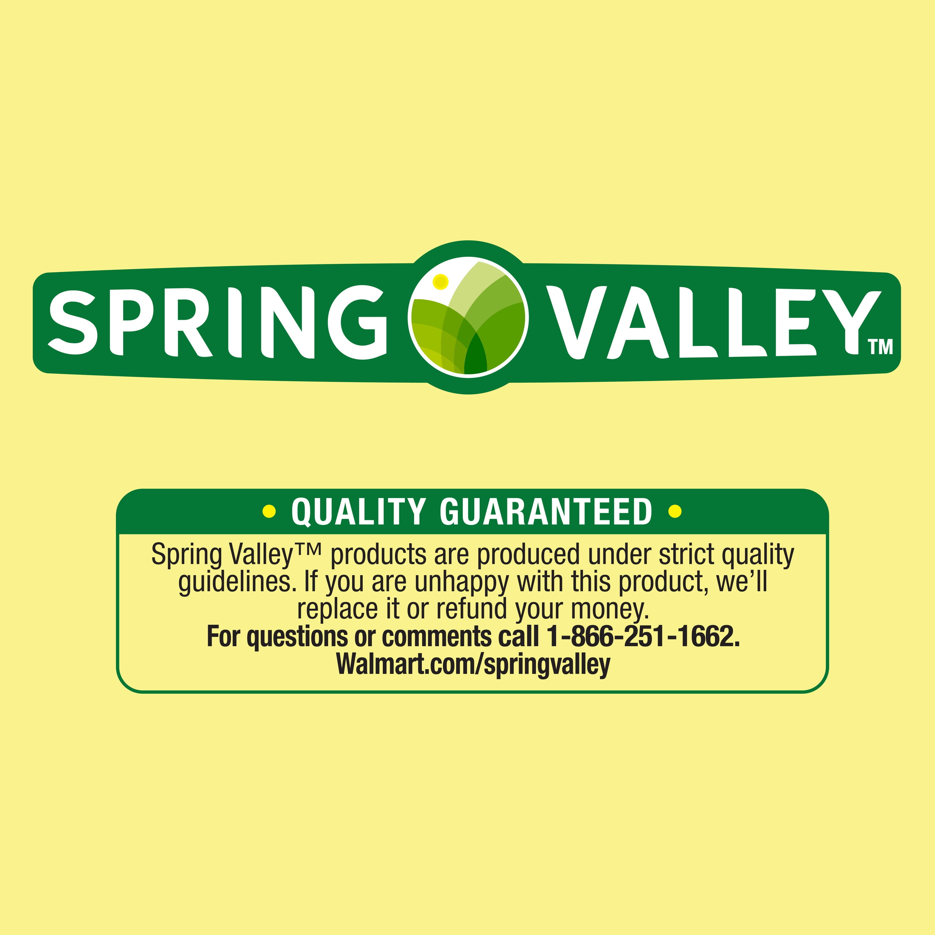 Spring Valley Vitamin E 400 IU Softgels, 100 Count