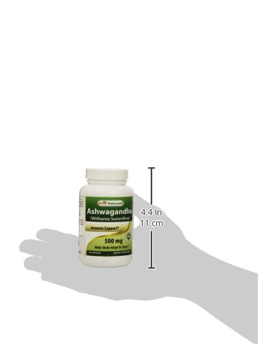 Ashwagandha Capsules for Stress Relief, 500 mg