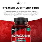 High Strength Ashwagandha Gummies 1200mg, 60 Vegan