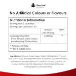 High Strength Ashwagandha Gummies 1200mg, 60 Vegan