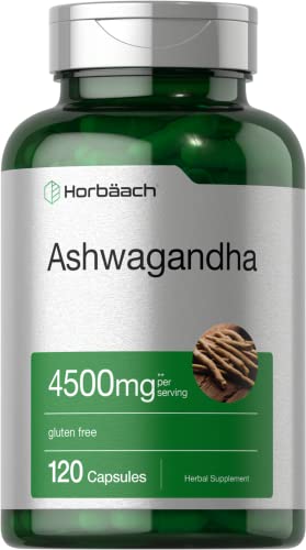 Ashwagandha Capsules 4500 mg | 120 Count