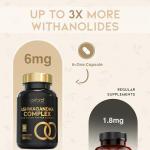 Ashwagandha Capsules 1200mg with Black Pepper