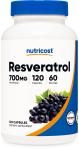Nutricost Resveratrol 500mg - 120 Capsules