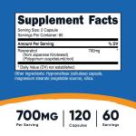 Nutricost Resveratrol 500mg - 120 Capsules